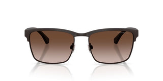 Emporio Armani EA 2087 men Brown Squared Sunglasses