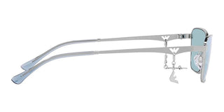 Emporio Armani EA 2141 women Silver Squared Sunglasses