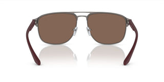 Emporio Armani EA 2144 men Ruthenium Visor Sunglasses