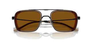 Emporio Armani Ea 2162 Men Black Pilot Sunglasses