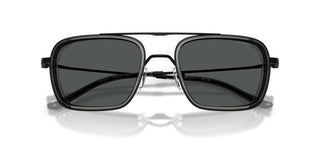 Emporio Armani Ea 2162 Men Black Pilot Sunglasses