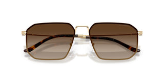 Emporio Armani Ea 2165d Men Gold Squared Sunglasses