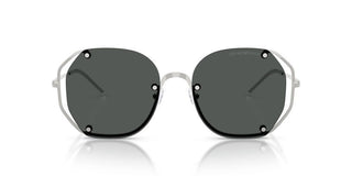Emporio Armani EA 2168 women Silver Geometric Sunglasses
