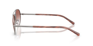 Emporio Armani EA 2171 men Ruthenium Round Sunglasses