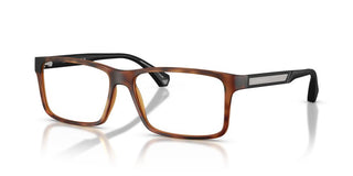 Emporio Armani EA 3038 men Havana Rectangle Eyeglasses