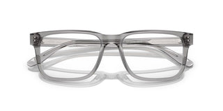 Emporio Armani Ea 3218 Men Grey Geometric Eyeglasses