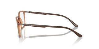 Emporio Armani Ea 3237  Men Brown Rectangle Eyeglasses