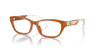Emporio Armani Ea 3238u Women Orange Cat Eye Eyeglasses