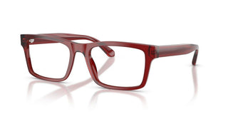 Emporio Armani EA 3254 men Red Squared Eyeglasses