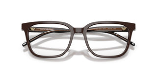 Emporio Armani Ea 3258 Men Brown Squared Eyeglasses
