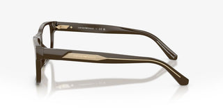 Emporio Armani EA 3265U men Brown Squared Eyeglasses