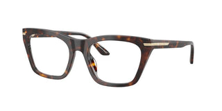Emporio Armani EA 3283BU women Havana Squared Eyeglasses