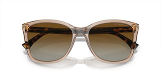 Emporio Armani EA 4060 women Brown Cat Eye Sunglasses