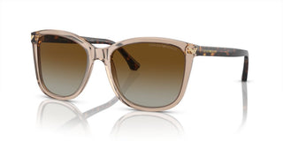 Emporio Armani EA 4060 women Brown Cat Eye Sunglasses