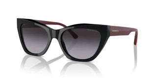 Emporio Armani Ea 4176 Women Black Cat Eye Sunglasses