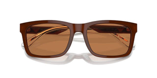 Emporio Armani Ea 4224 Men Brown Rectangle Sunglasses