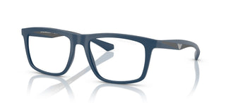 Emporio Armani Ea 4235 With Clip On Men Blue Squared Sunglasses