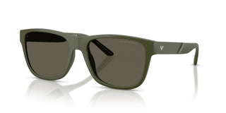 Emporio Armani Ea 4243 Men Green Squared Sunglasses