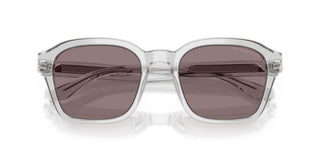 Emporio Armani Ea 4245u Men Transparent Squared Sunglasses