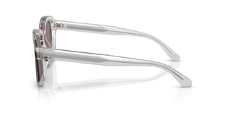 Emporio Armani Ea 4245u Men Transparent Squared Sunglasses