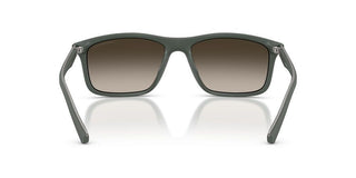 Emporio Armani EA 4257U men Green Squared Sunglasses