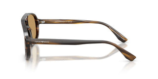 Emporio Armani EA 4263U men Havana Pilot Sunglasses