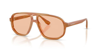 Emporio Armani EA 4263U men Brown Pilot Sunglasses