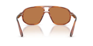 Emporio Armani EA 4263U men Brown Pilot Sunglasses