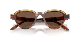 Emporio Armani EA 4264U men Brown Squared Sunglasses