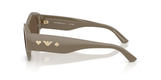 Emporio Armani EA 4265U women Brown Cat Eye Sunglasses