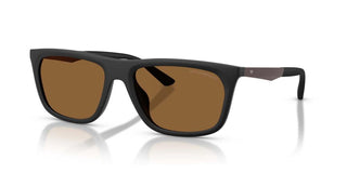 Emporio Armani EA 4272U men Black Squared Sunglasses