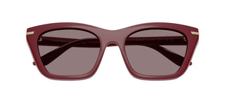 Emporio Armani Ea 4274bu Women Red Squared Sunglasses