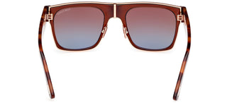 Tom Ford EDWIN FT 1073 unisex Brown Squared Sunglasses