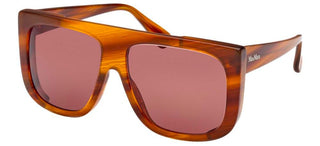 Max Mara EILEEN MM0073 women Brown Geometric Sunglasses