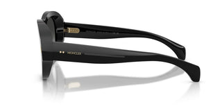 Moncler Elevane Me6015u Unisex Black Geometric Sunglasses