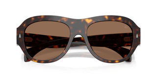 Moncler Elevane Me6015u Unisex Havana Geometric Sunglasses