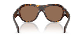 Moncler Elevane Me6015u Unisex Havana Geometric Sunglasses