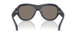 Moncler Elevane Me6015u Unisex Blue Geometric Sunglasses