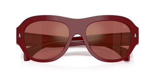 Moncler Elevane Me6015u Unisex Pink Geometric Sunglasses