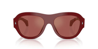 Moncler Elevane Me6015u Unisex Pink Geometric Sunglasses
