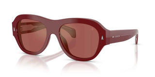 Moncler Elevane Me6015u Unisex Pink Geometric Sunglasses