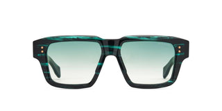 Dita ELIUX unisex Green Squared Sunglasses