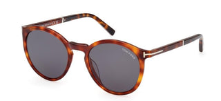 Tom Ford ELTON FT 1021 unisex Havana Round Sunglasses