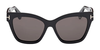 Tom Ford ELVIRA FT1217 women Black Butterfly Sunglasses