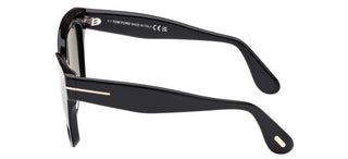 Tom Ford ELVIRA FT1217 women Black Butterfly Sunglasses