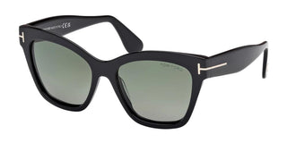 Tom Ford ELVIRA FT1217 women Black Butterfly Sunglasses