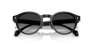 Moncler Ember Me6017d Unisex Black Round Sunglasses