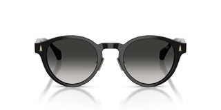 Moncler Ember Me6017d Unisex Black Round Sunglasses