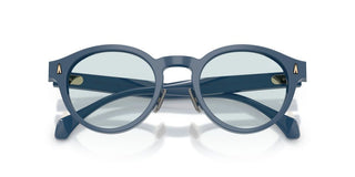 Moncler Ember Me6017d Unisex Blue Round Sunglasses