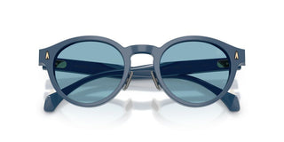 Moncler Ember Me6017d Unisex Blue Round Sunglasses